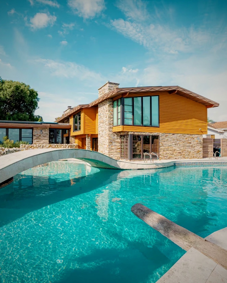Luxury villa with a private pool